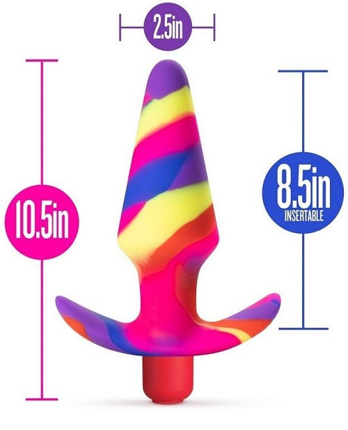 Avant Free Spirit - Scarlet Silicone Vibrating Anal Plug