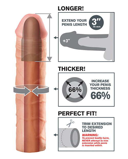 Fantasy Xtensions Mega 3" Extension