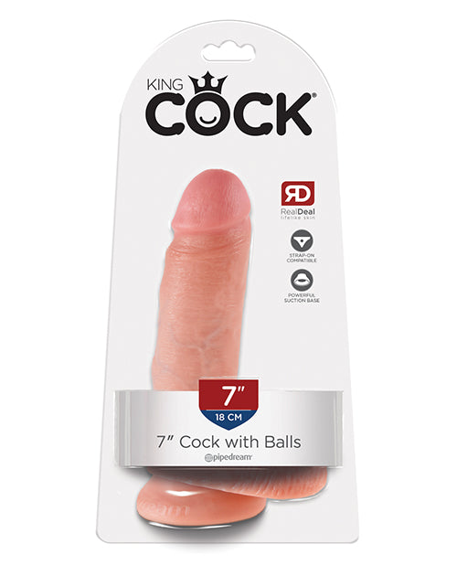 King Cock 7" Cock w/Balls
