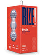 Rize Feelz Dual End Masturbator - Clear