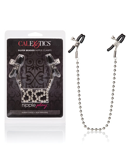 Silver Beaded Nipple Clamps