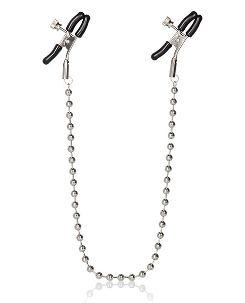 Silver Beaded Nipple Clamps
