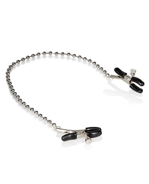 Silver Beaded Nipple Clamps