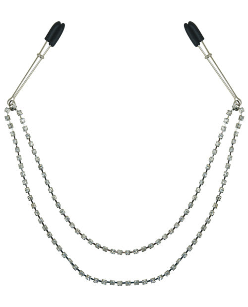 Midnight by Sportsheets Bling Nipple Clips