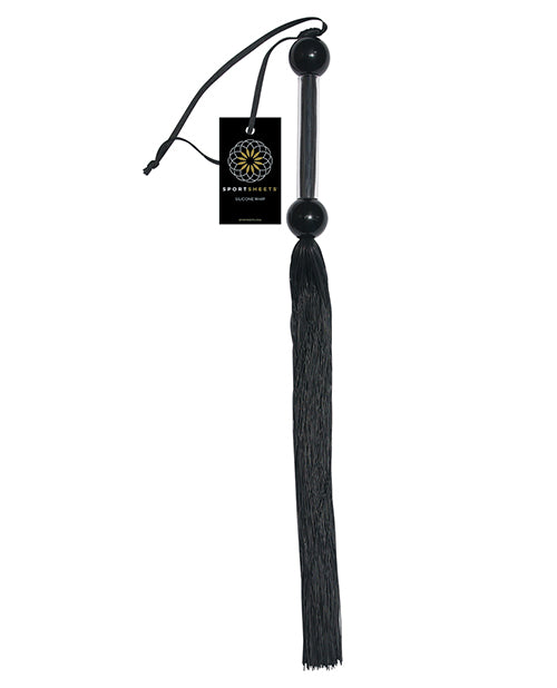Sportsheets Large Rubber Whip - Black