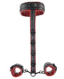Saffron Neck & Wrist Restraint - Red/Black
