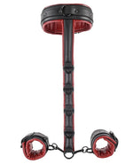 Saffron Neck & Wrist Restraint - Red/Black