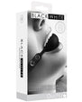 Ouch! Silicone Ball Gag with Adjustable Bonded Leather Straps - Black