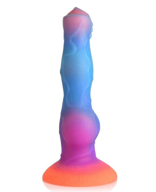 Creature Cocks - Space Cock Glow in The Dark Silicone Alien Dildo - 8.25 in