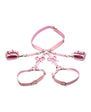 Strict - Bondage Harness with Bows - Pink