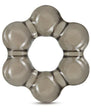 Stay Hard Thick Bead Cock Ring - Black
