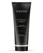 Wicked Sensual Massage Cream - Stripped & Bare