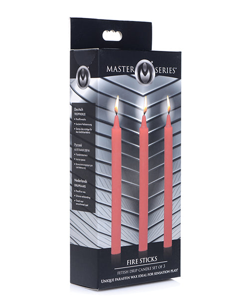 Master Series Fetish Drip Candles - Set of 3