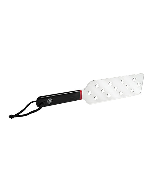 Saffron Acrylic Spanker - Clear/Black