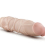 Dr. Skin - 9 inch Vibrating Cock - Beige