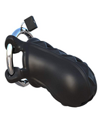 Fantasy C-Ringz Hardcore Silicone Cock Blocker - Black