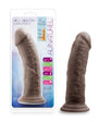 Au Naturel - 8 Inch Dildo with Suction Cup - Chocolate