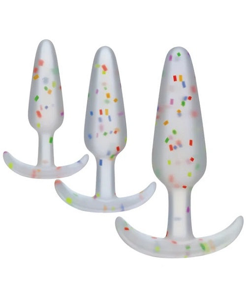 Mood Pride Anal Trainer Set - Multi Colored Set of 3
