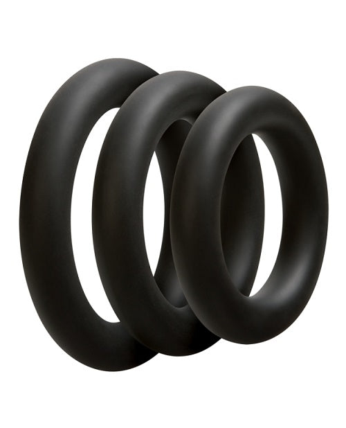 OptiMale C Ring Kit - Thick Black