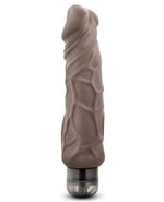 Blush X5 Plus Hard On Vibrating 9" Dildo - Brown