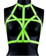 Ouch! Bra Harness - Glow in the Dark