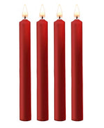Ouch! Large Wax Candles 4-Pack - Red
