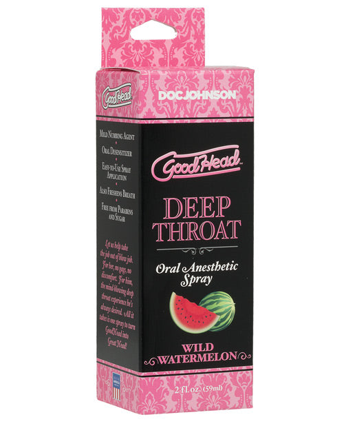 Goodhead Deep Throat Spray - Assorted Flavors