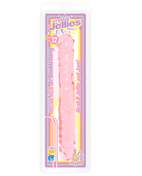 Crystal Jellies 12" Jr. Double Dong