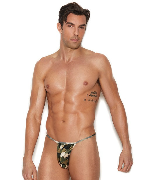 Camo G-String Pouch - One Size
