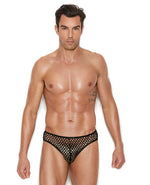 Fishnet Thong Backed Brief