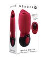 Gender X Body Kisses Silicone Vibrating Suction Massager