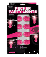 Light Up Pink Pecker String Party Lights