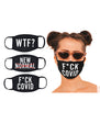 Hott Products Mask-erade Masks - F Covid/WTF?/New Normal X Pack of 3