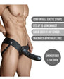 Dr. Skin Hollow Strap-On with Dildo 6in - Black