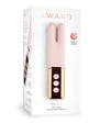 Le Wand Deux Chrome Twin Motor Rechargeable Vibrator - Rose Gold