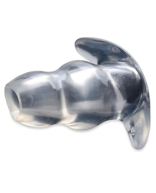 Master Series Clear View Hollow Anal Plug - S/M/L/XL