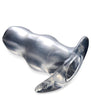 Master Series Clear View Hollow Anal Plug - S/M/L/XL