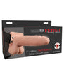 Fetish Fantasy Series 7" Hollow Rechargeable Strap On w/Balls - Flesh