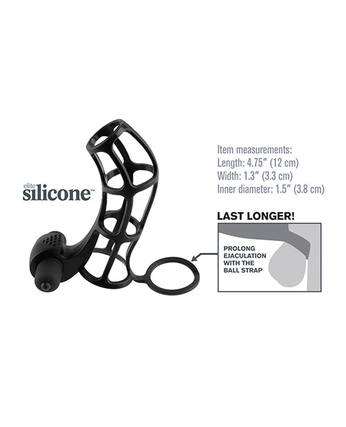 Fantasy Xtensions Deluxe Silicone Power Cage - Black