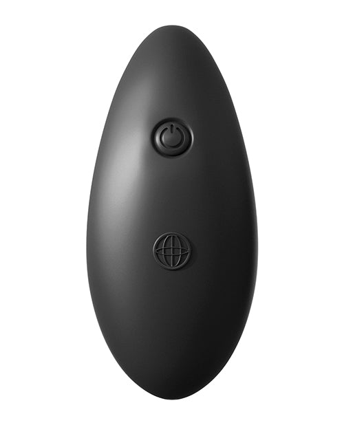 Anal Fantasy Collection Remote Control Silicone Plug - Black BoudoirNoir Anal Fantasy Collection Remote Control Silicone Plug - Black BoudoirNoir