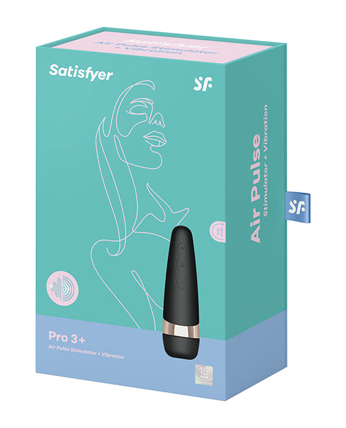 Satisfyer Pro 3+ Air Pulse Stimulation & Vibration