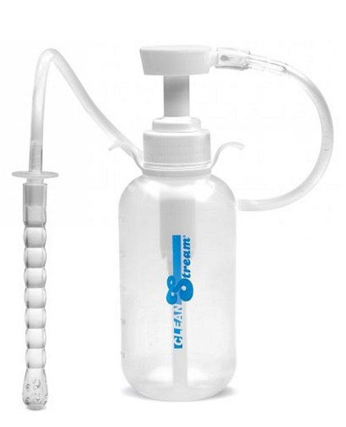 CleanStream Pump Action Enema Bottle with Nozzle