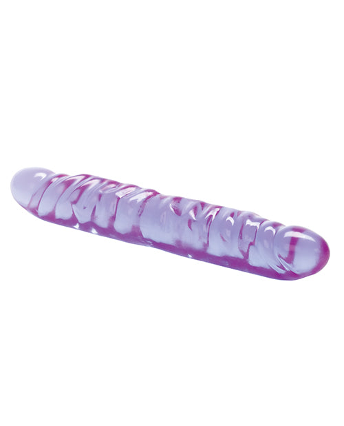 12" Reflective Gel Vein Double Dong - Lavender