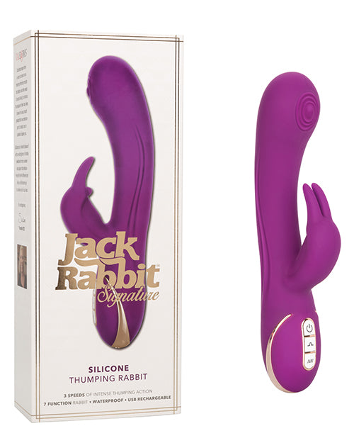 Jack Rabbit Signature Silicone Thumping Rabbit - Purple