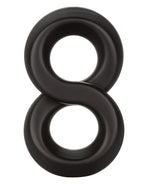 Ultra Soft Crazy 8 Ring - Black
