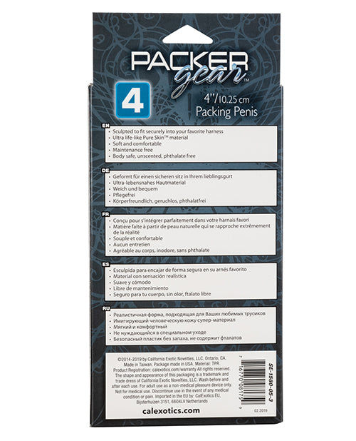 Packer Gear 4" Packing Penis