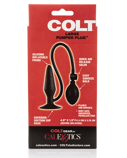 Colt Large Pumper Plug - Black