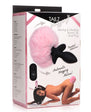 Tailz Moving & Vibrating Bunny Tails Anal Plug With Remote Control