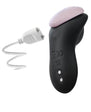 Temptasia Heartbeat Rechargeable Silicone Panty Vibe with Remote - Pink
