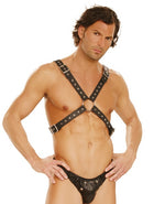 Leather Chest Harness - One Size